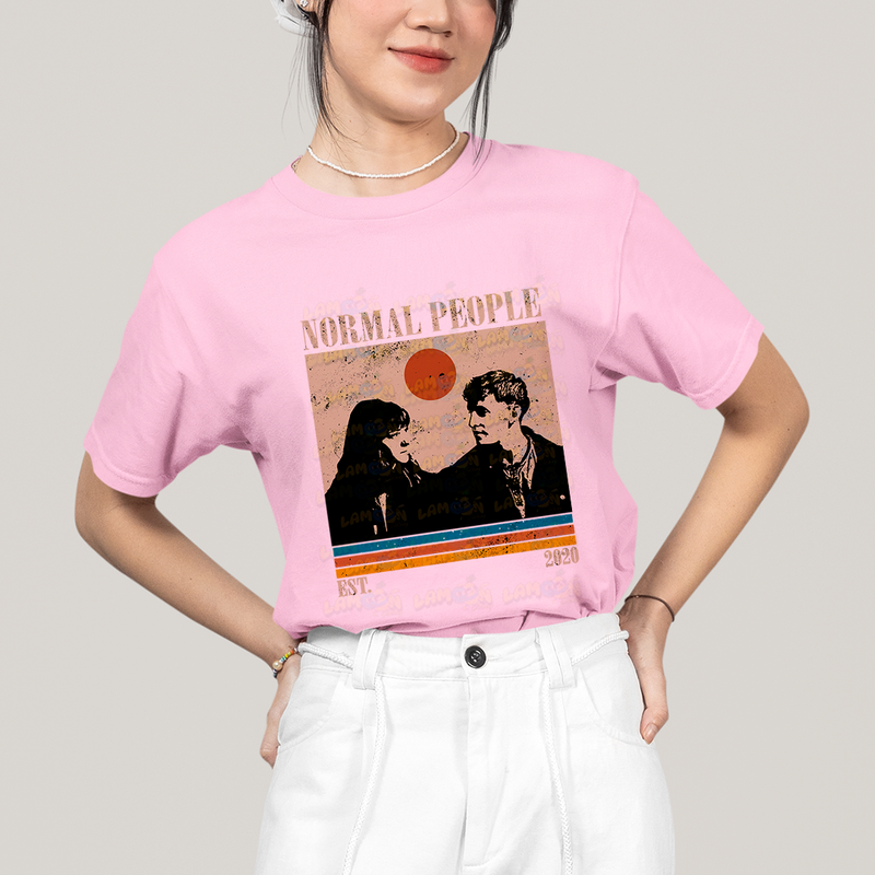 Camiseta Algodão Unissex T shirt Normal People Est 2020