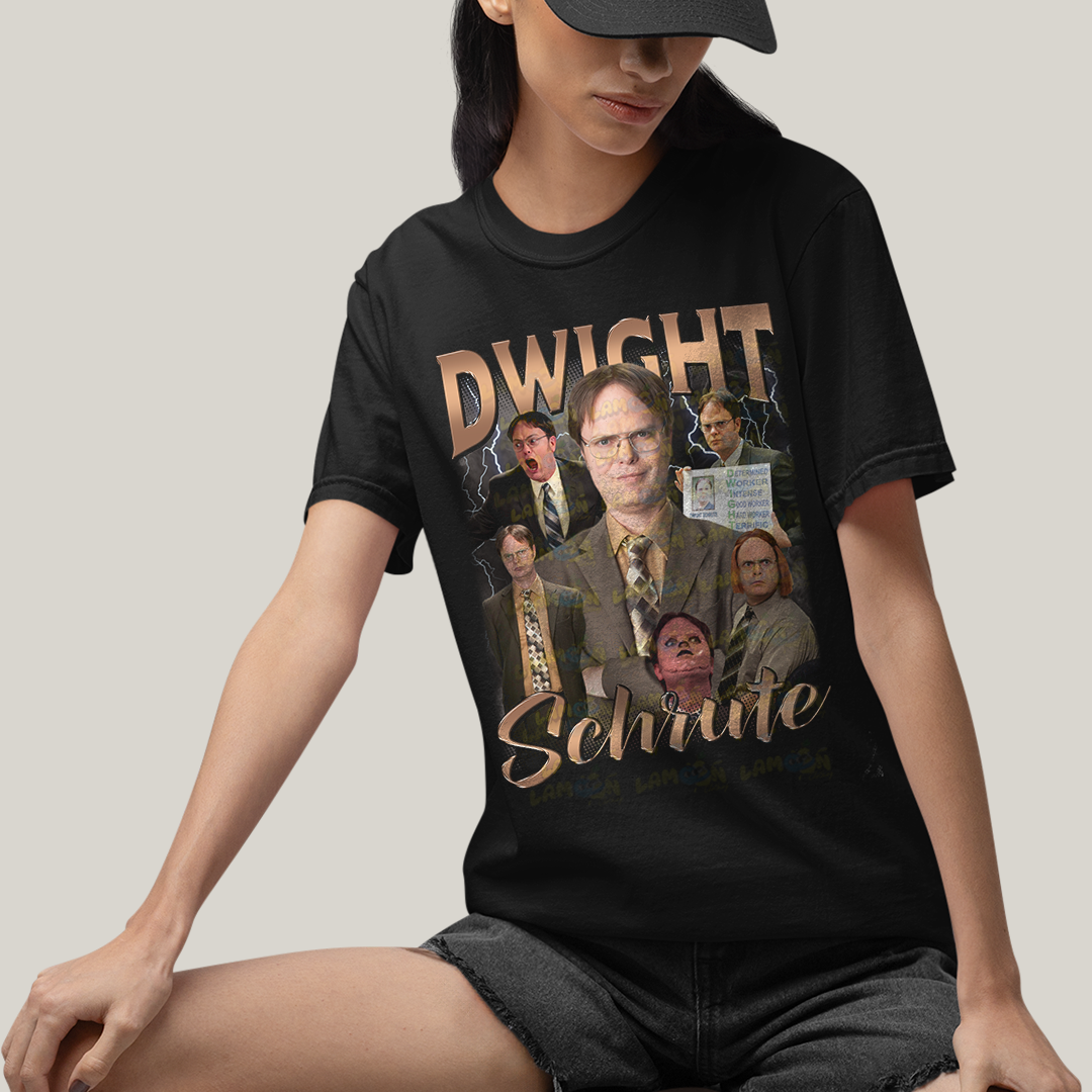 Camiseta Algodão Unissex T shirt -The Office Dwight Schrute