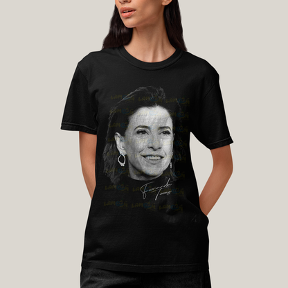 Camiseta Algodão Unissex T shirt- Fernanda Torres atriz brasileira