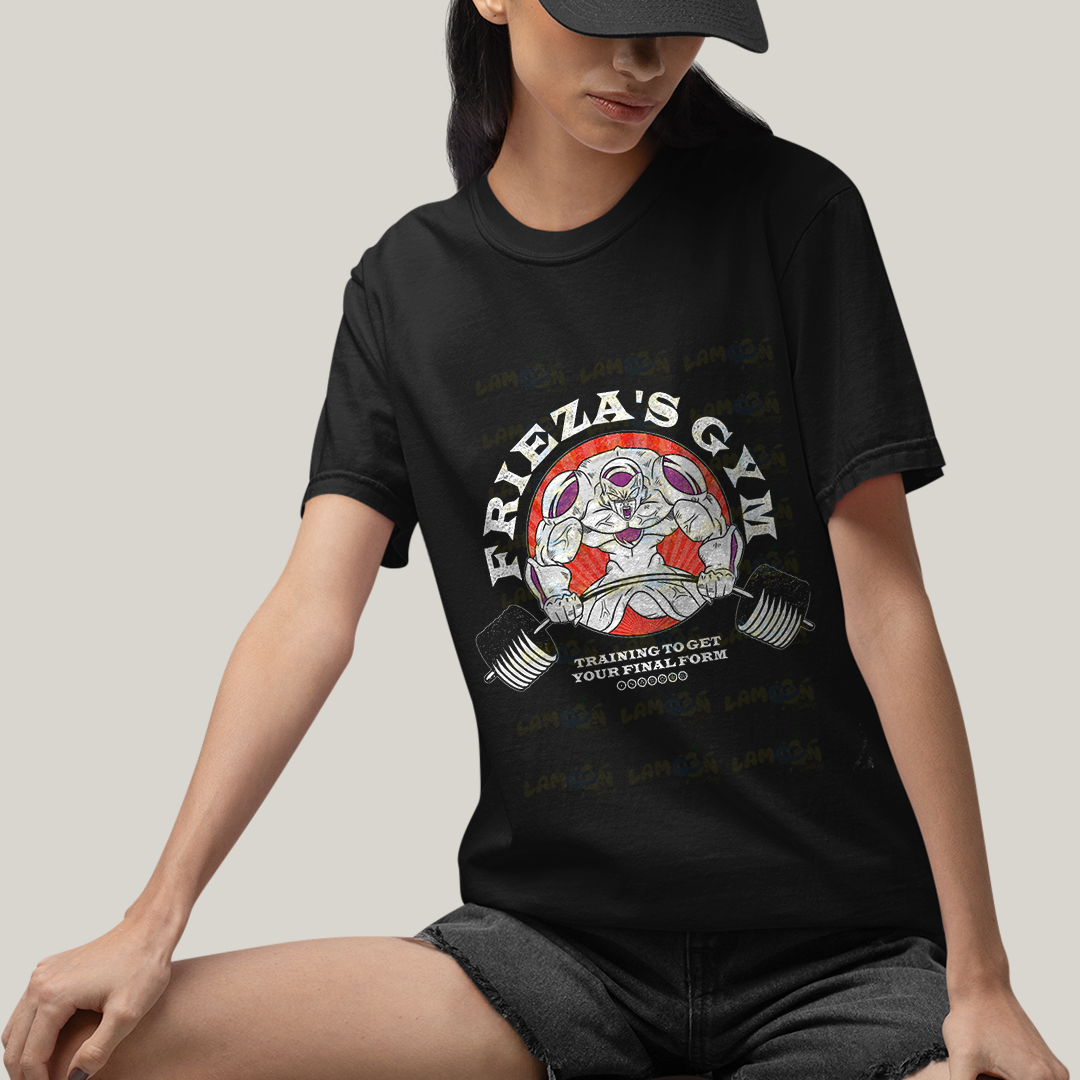 Camiseta Algodão Unissex T shirt- frieza gym