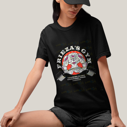 Camiseta Algodão Unissex T shirt- frieza gym