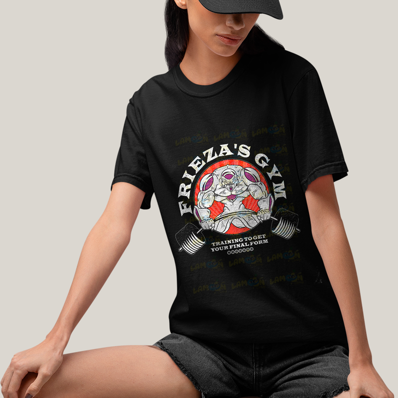 Camiseta Algodão Unissex T shirt- frieza gym