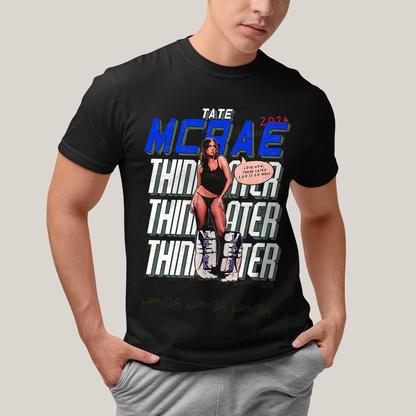 Camiseta Algodão Unissex T shirt Tate Mcrae Think Later