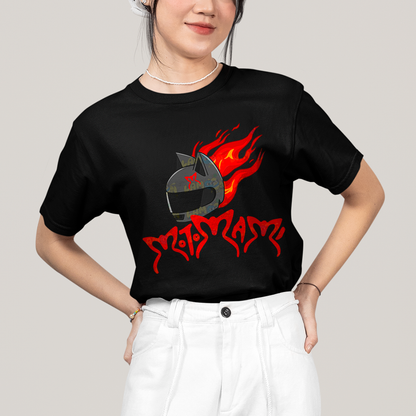 Camiseta Algodão Unissex T shirt - Rosalia Cantora Capacete cantora pop