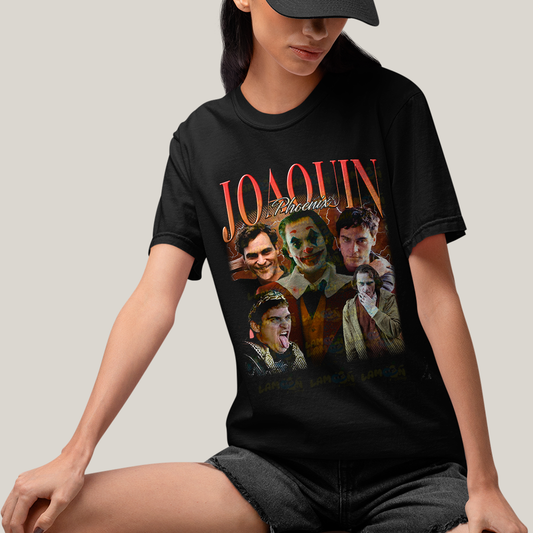 Camiseta Algodão Unissex T shirt - Joaquin Phoenix Gladiador ator
