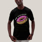Camiseta Algodão Unissex T shirt - O Senhor dos Anéis Meu Precioso donuts rosquinha rosa my precious