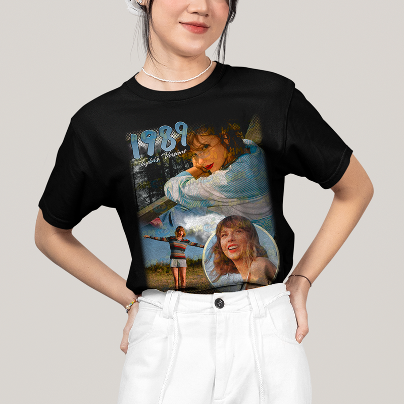 Camiseta Algodão Unissex T shirt - Taylor Swift 1989 Taylor's Versions