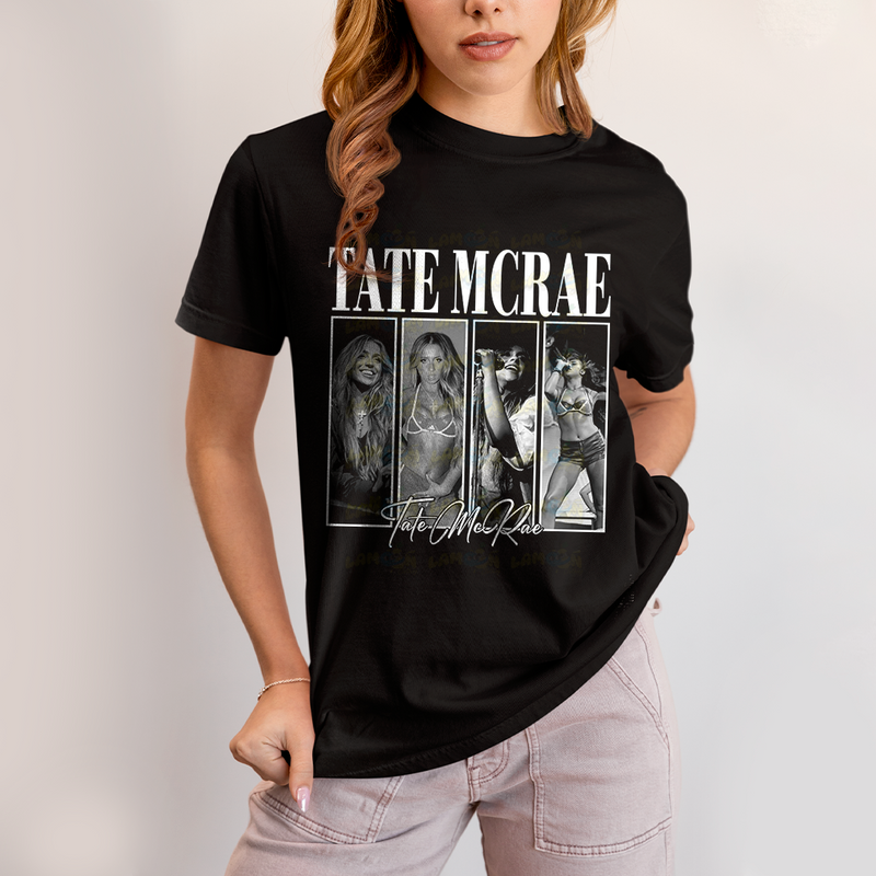 Camiseta Algodão Unissex T shirt - Tate Mcrae Cantora