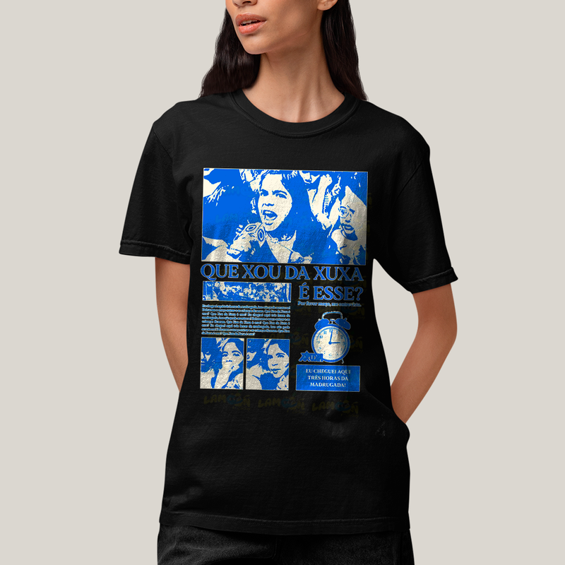 Camiseta Algodão Unissex T shirt - Que Show da Xuxa é Esse Meme