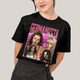 Camiseta Algodão Unissex Graphic Tee Lady Gaga Stefani Germanotta