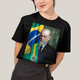 Camiseta Algodão Unissex T shirt -  Sigmund Freud psicologo presidente do brasil
