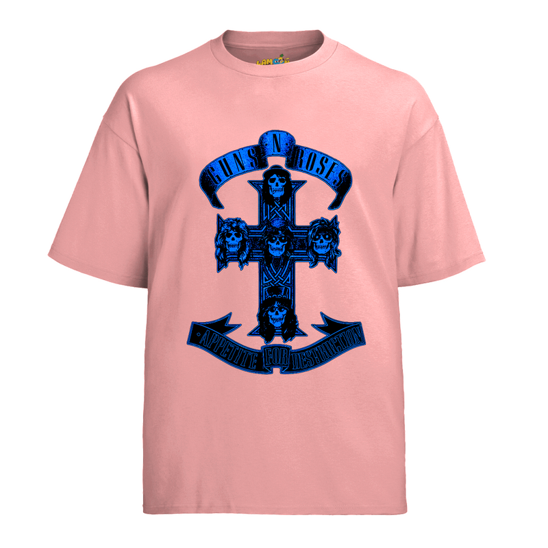 Camiseta Algodão Roses Banda Appetite For Destruction