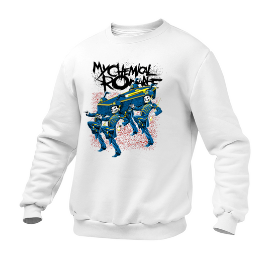 Moleteom Gola Redonda My Chemical Romance Caveiras