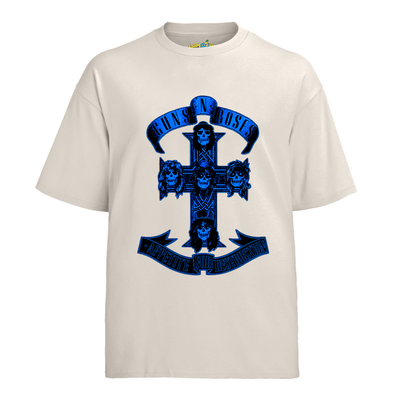 Camiseta Algodão Roses Banda Appetite For Destruction