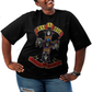 Camiseta Plus Size Algodão Guns N' Roses Banda
