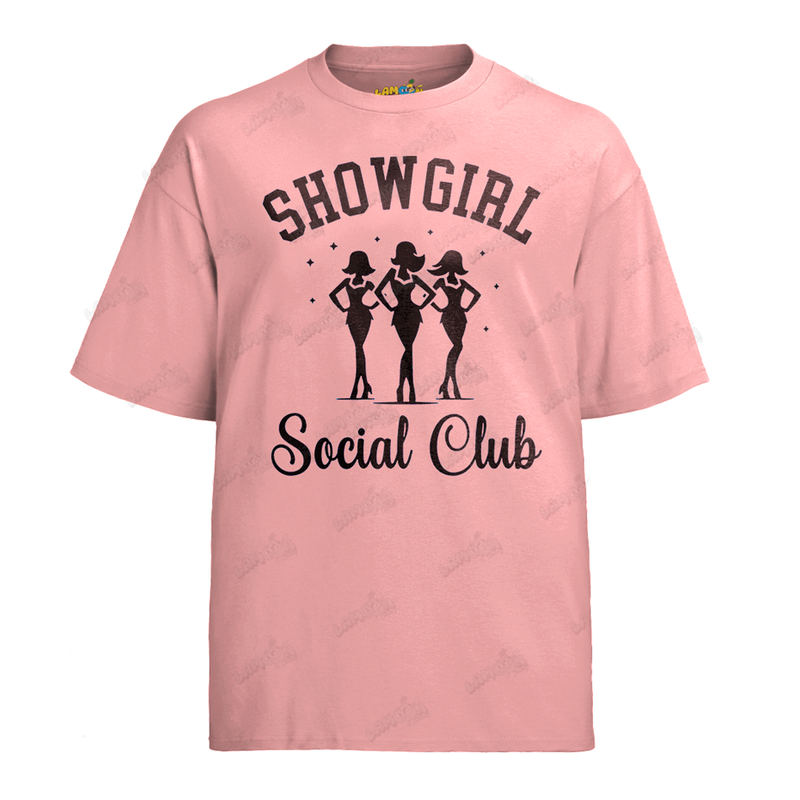Camiseta Algodão Taylor Swift Showgirl Social Club 1