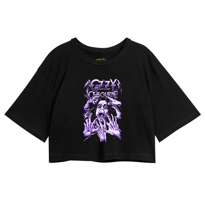 Cropped Oversized Ozzy Osbourne