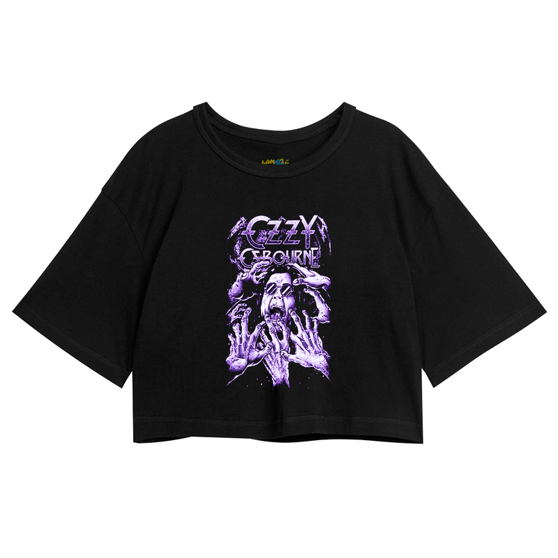 Cropped Oversized Ozzy Osbourne