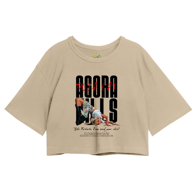 Cropped Oversized Doja Cat Agora Hills