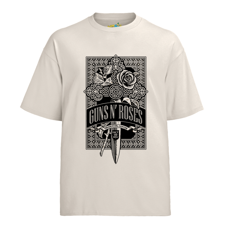 Camiseta Algodão Roses Banda 2017