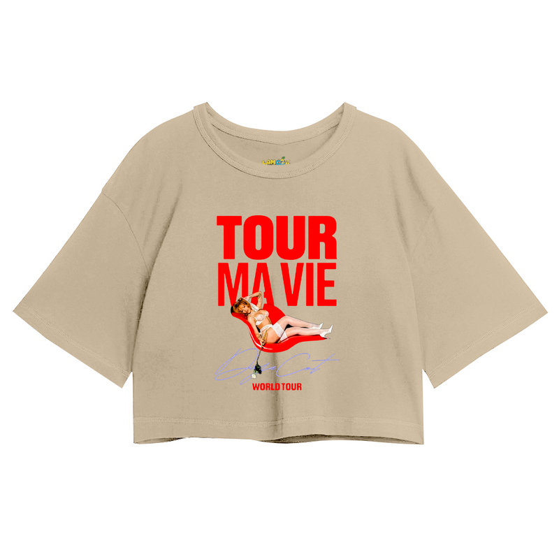 Cropped Oversized Doja Cat Worl Tour Ma Vie