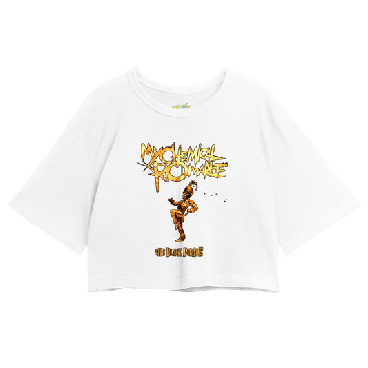 Cropped Oversized My Chemical Romance The Parade