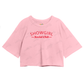 Cropped Oversized Algodão Taylor Swift Showgirl Social Club