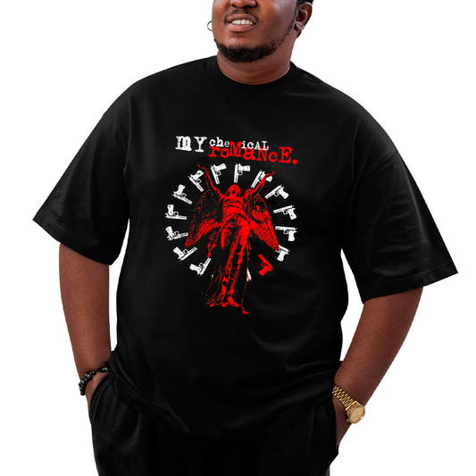 Camiseta Plus Size My Chemical Romance Angel