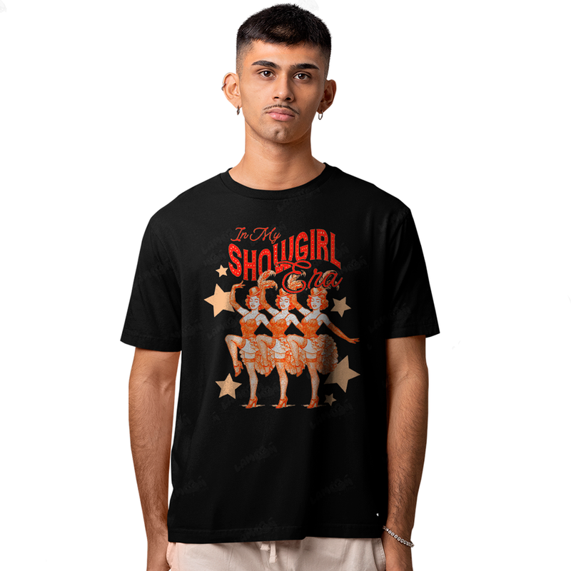 Camiseta Algodão Taylor Swift Showgirl Era 1