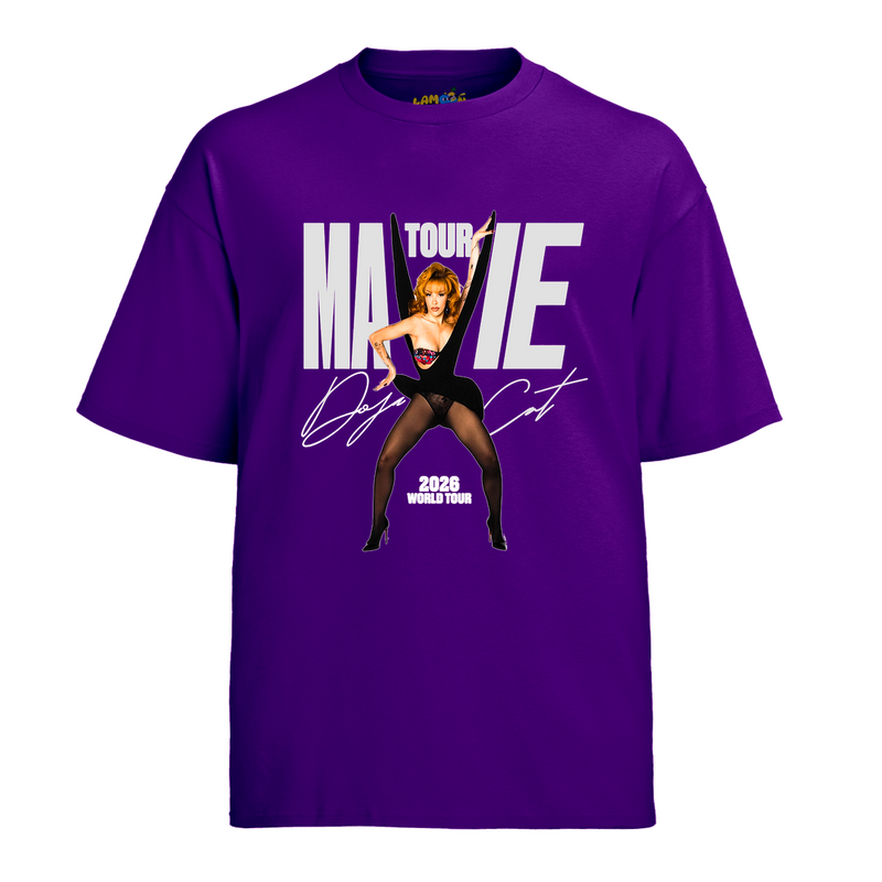 Camiseta Algodão Doja Cat Worl Tour 2026