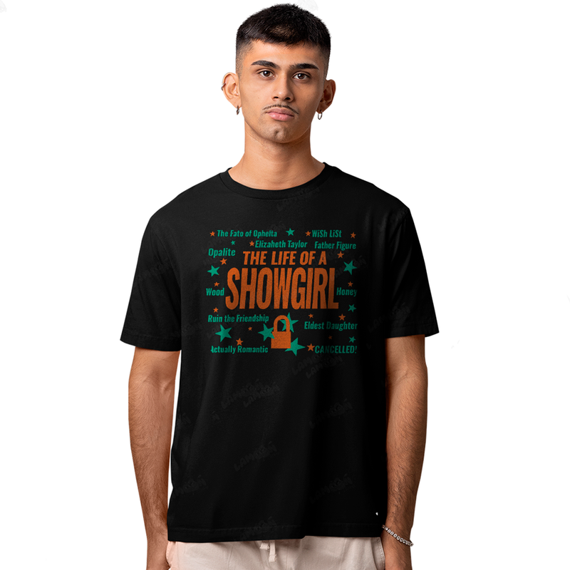 Camiseta Algodão Taylor Swift The Life of a Showgirl