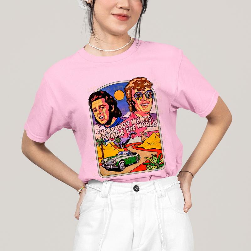 Camiseta Algodão Unissex T shirt Tears For Fears Everybody Wants