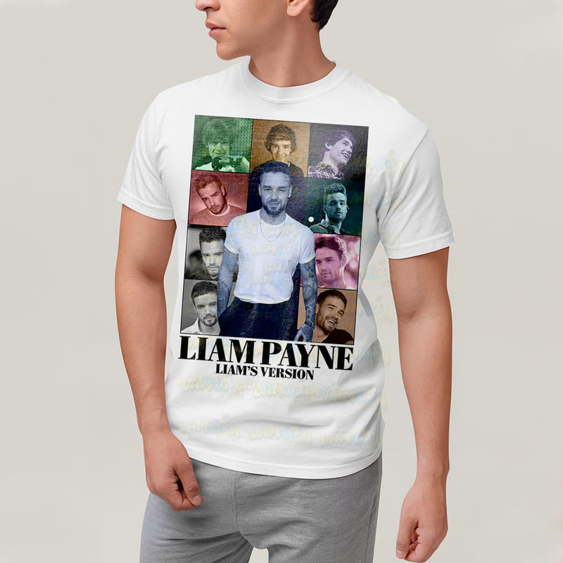 Camiseta Algodão Unissex T shirt -  Liam Payne Liam´s The Eras Tour