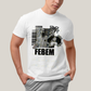 Camiseta Algodão Unissex T shirt - Rapper Febem rap hip hop