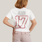 Camiseta Algodão Unissex T shirt -Josh Allen 17 Jogador de Futebol Americano FC