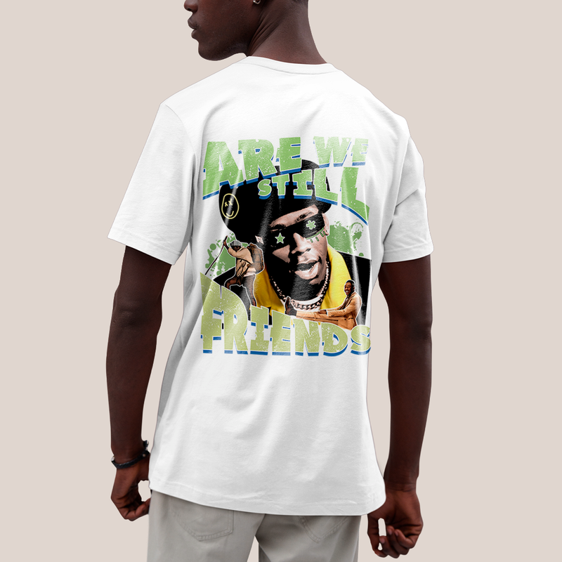 Camiseta Algodão Unissex T shirt- Tyler the Creator Are We Still Friends FC