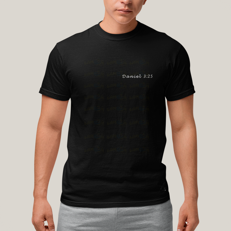 Camiseta Algodão Unissex Another in the Fire Daniel 3:25