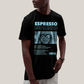 Camiseta Algodão Unissex T shirt Sabrina Carpenter Espresso Azul