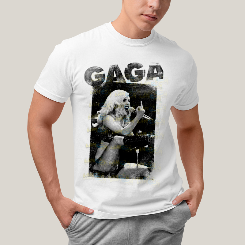 Camiseta Algodão Unissex Tshirt Lady Gaga Fuc3y Y0u