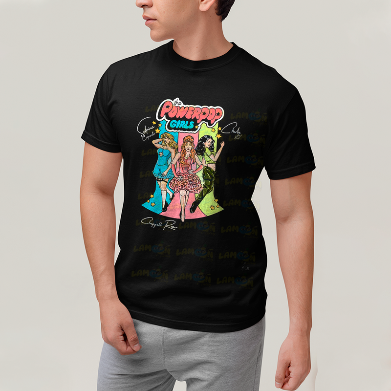 Camiseta Algodão Unissex T shirt The Powerpop Girls