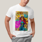 Camiseta Algodão Unissex T shirt - Ms Marvel heroina heroi