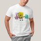 Camiseta Algodão Unissex T shirt Academia Bob Esponja