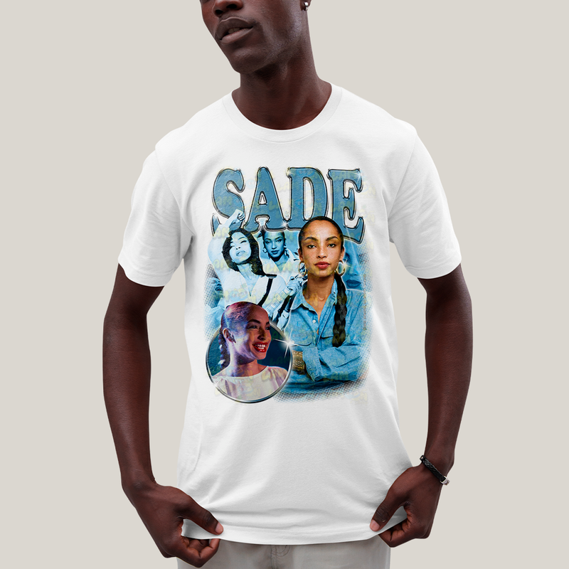 Camiseta Algodão Unissex T shirt Graphic Tee Sade