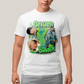 Camiseta Algodão Unissex T shirt Graphic Tee Chris Brown Verde