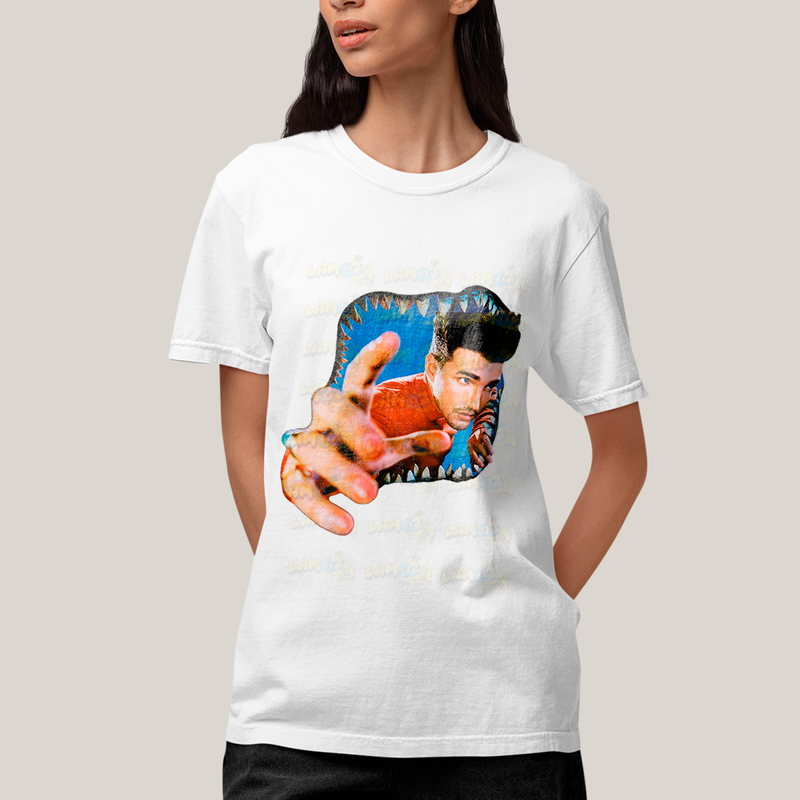 Camiseta Algodão Unissex T shirt Jão Tubarão Álbum Pirata