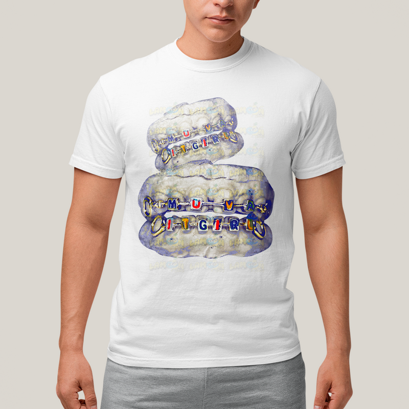 Camiseta Algodão Unissex Dentes Muva It Girl