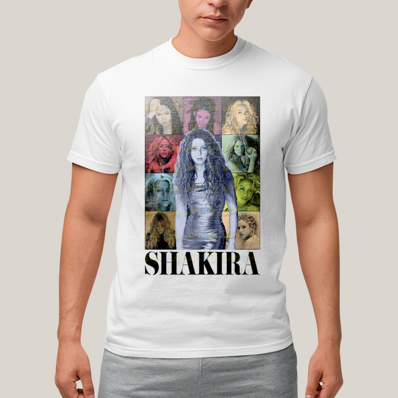 Camiseta Algodão Unissex Shakira The Eras Tour