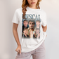 Camiseta Algodão Unissex T shirt - Paul Mescal Ator azul