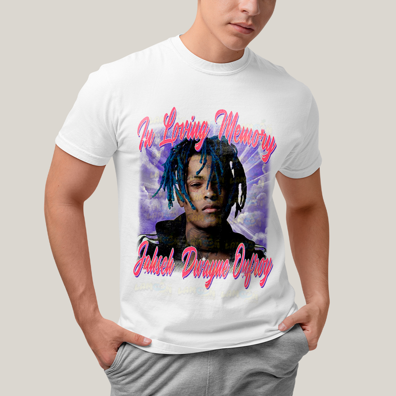 Camiseta Algodão Unissex T shirt - XXXTentacion rapper Loving Memory Jahseh Dwayne Onfroy