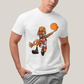 Camiseta Algodão Unissex T shirt Dennis Rodman Jogador De Basquete caricatura